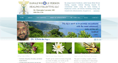 Desktop Screenshot of hawaiiwholepersonhealing.com